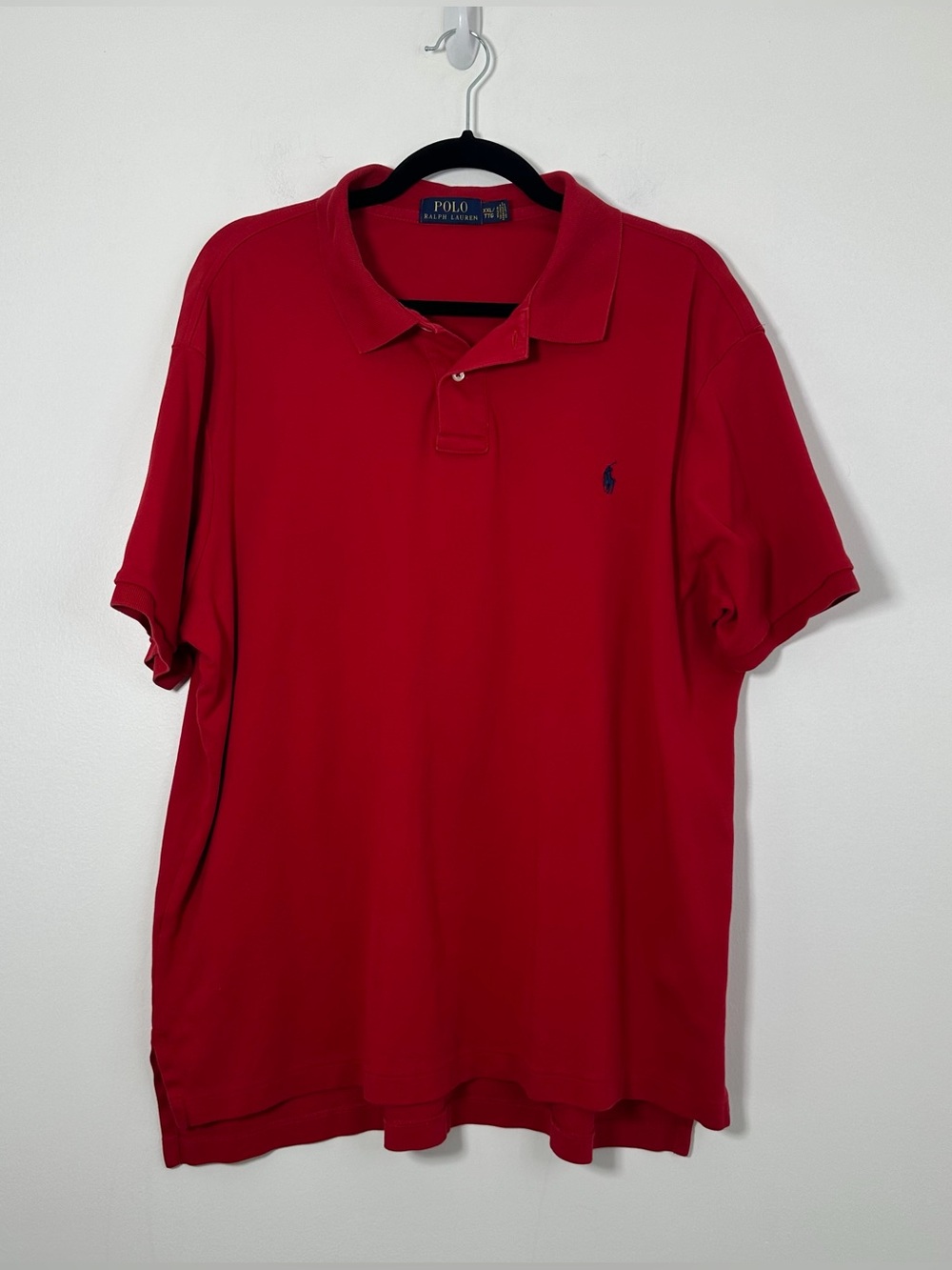 Polo Ralph Lauren Men’s XXL Red Classic Fit Polo Shirt 100% Cotton